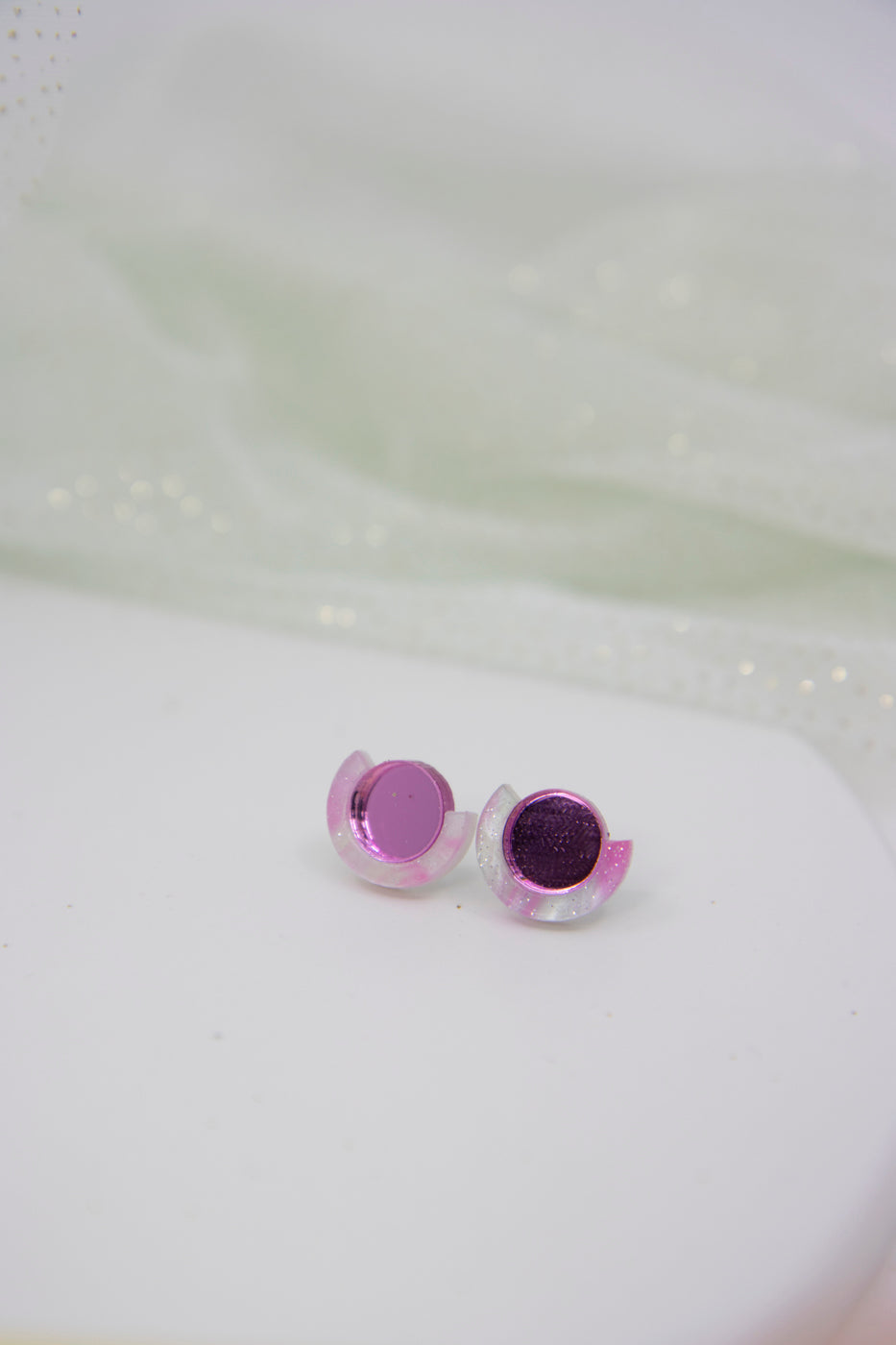 MINI Ohrstecker – Dezentes Design in Candy Color