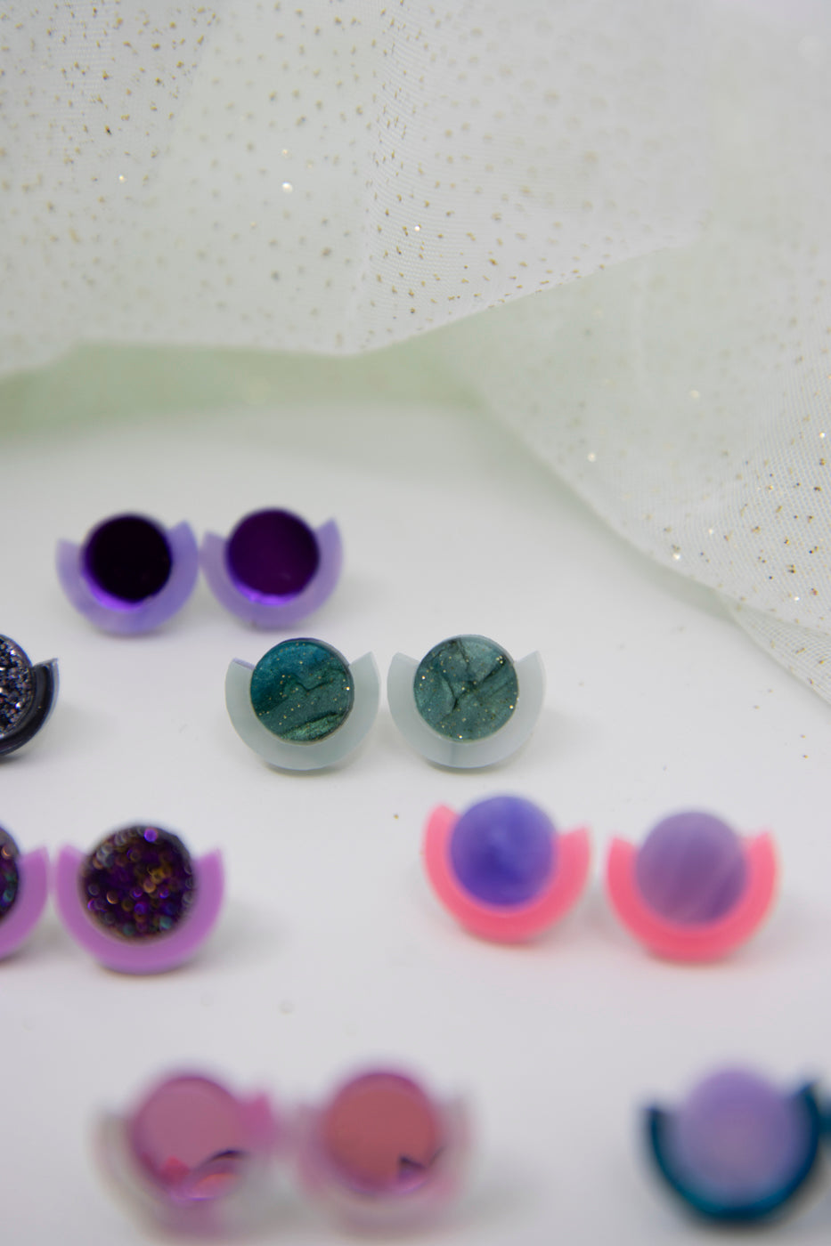 MINI Ohrstecker – Dezentes Design in Emerald auch für kleine Fashionistas