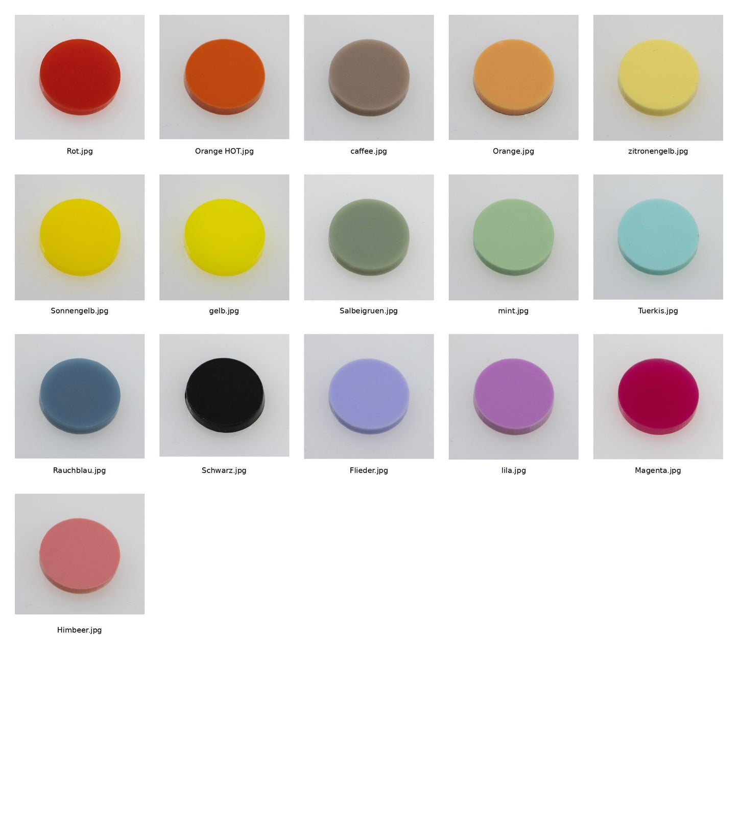 MARBLE Mini Heart Pendant made of acrylic glass – in marble look