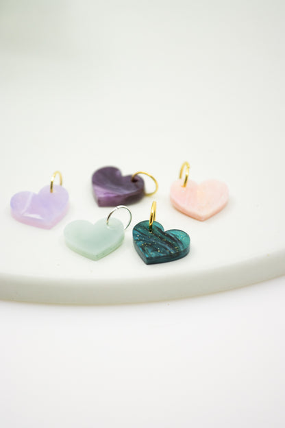 MARMOR Midi Herz Kettenanhänger aus Acrylglas