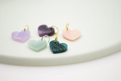 MARMOR Midi Herz Kettenanhänger aus Acrylglas