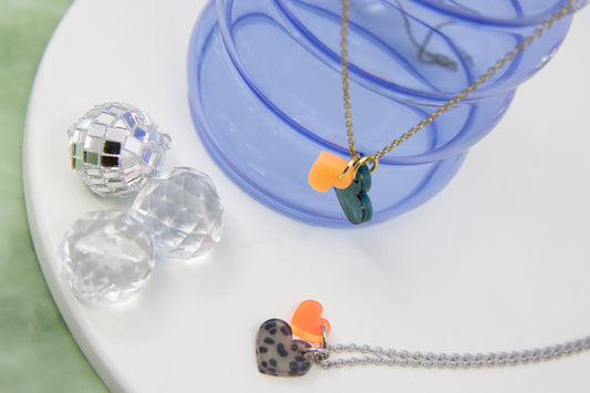 SET – Doppelherz Kette