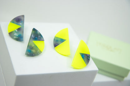 VINA Statement Ohrstecker Neon