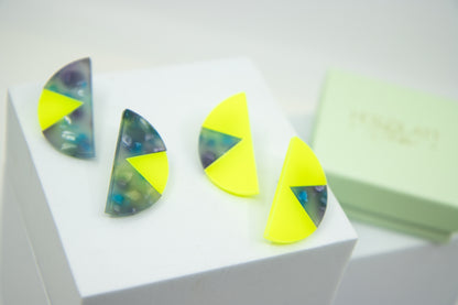 VINA Statement Ohrstecker Neon