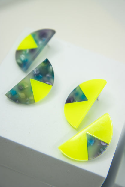 VINA Statement Ohrstecker Neon