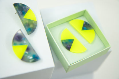 VINA Statement Ohrstecker Neon