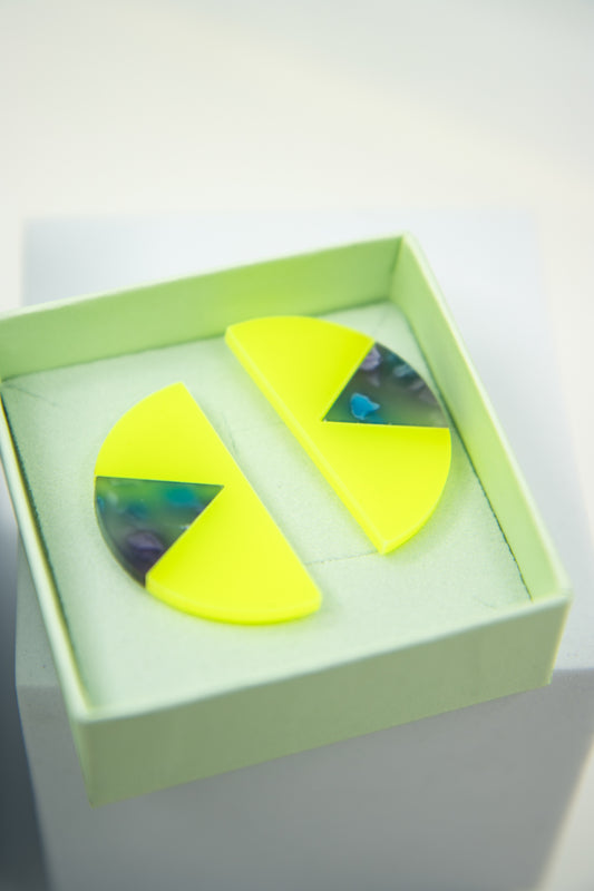 VINA Statement Ohrstecker Neon