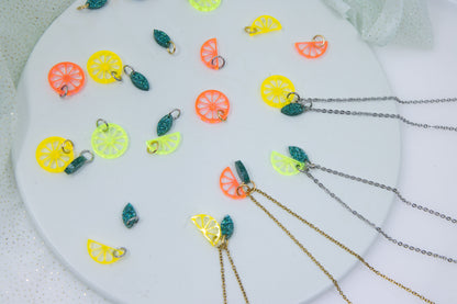 Kette LEMON LOVE mit Zitronenscheibe