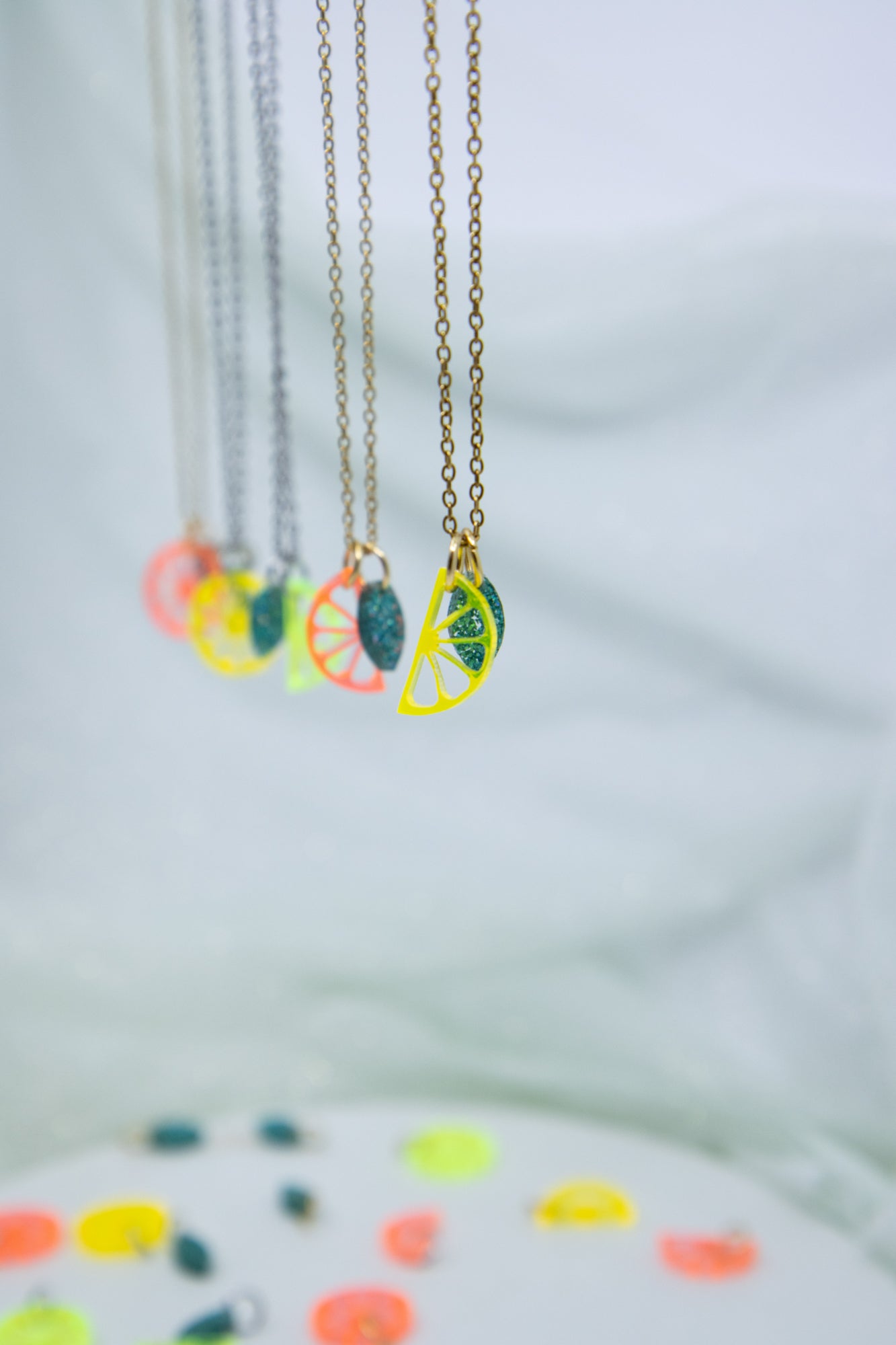 Kette LEMON LOVE mit Zitronenscheibe