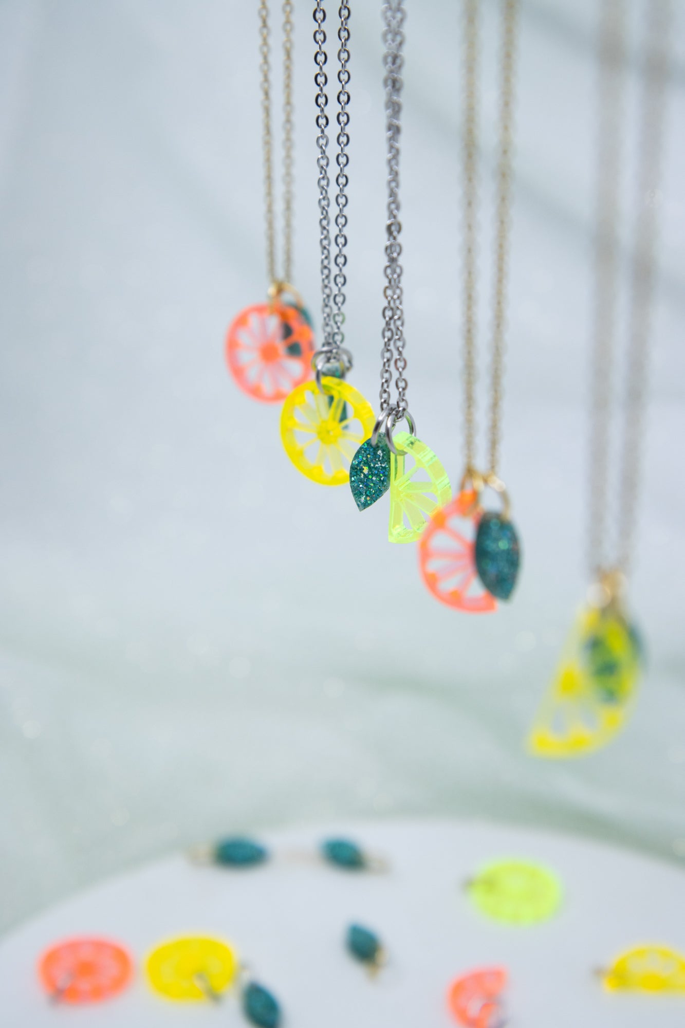Kette LEMON LOVE mit Zitronenscheibe