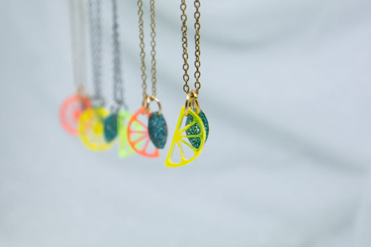 Kette LEMON LOVE mit Zitronenscheibe