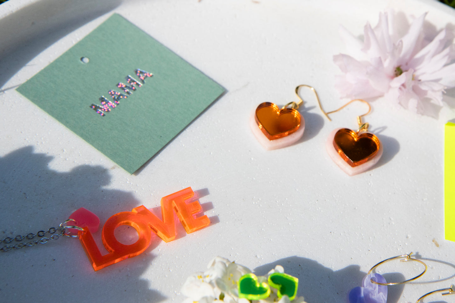 Special Edition -  Muttertags Set Kette und Ohrringe