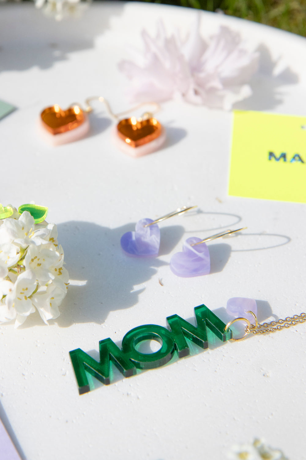 Special Edition -  Muttertags Set Kette und Ohrringe