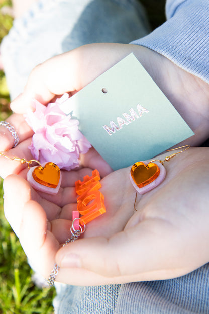 Special Edition -  Muttertags Set Kette und Ohrringe
