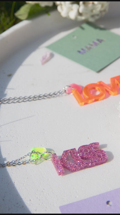 Special Edition -  Muttertags Set Kette und Ohrringe